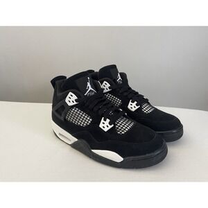 Nike Air Jordan 4 Retro (GS) "White Thunder" Size 7Y/8.5W FQ8213-001